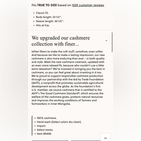 J.Crew 100% Cashmere classic-fit crewneck sweater XS - Picture 3 of 9